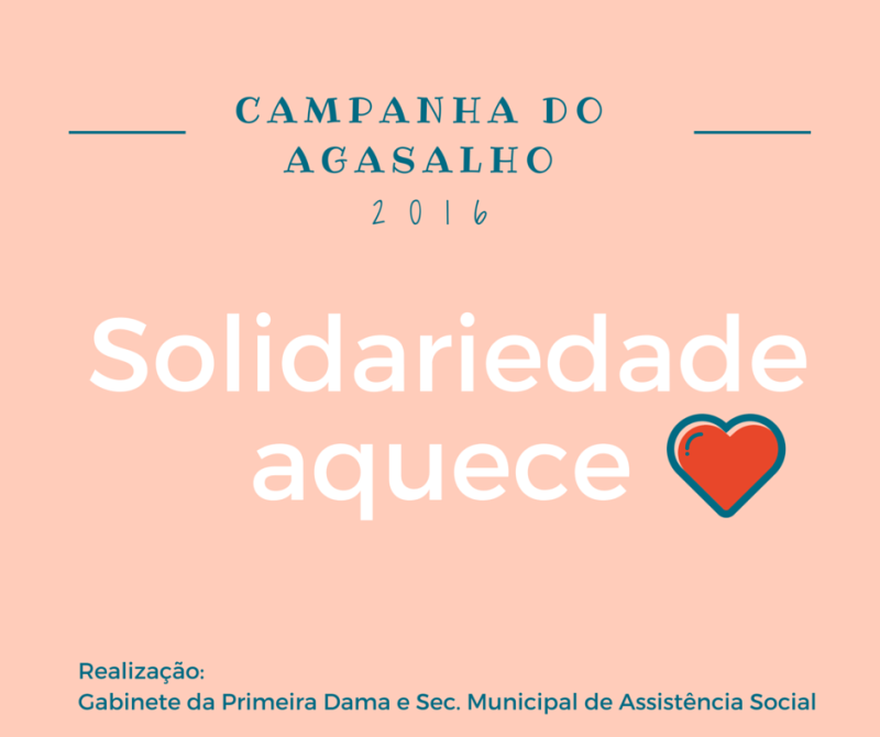 Campanha do Agasalho busca doações